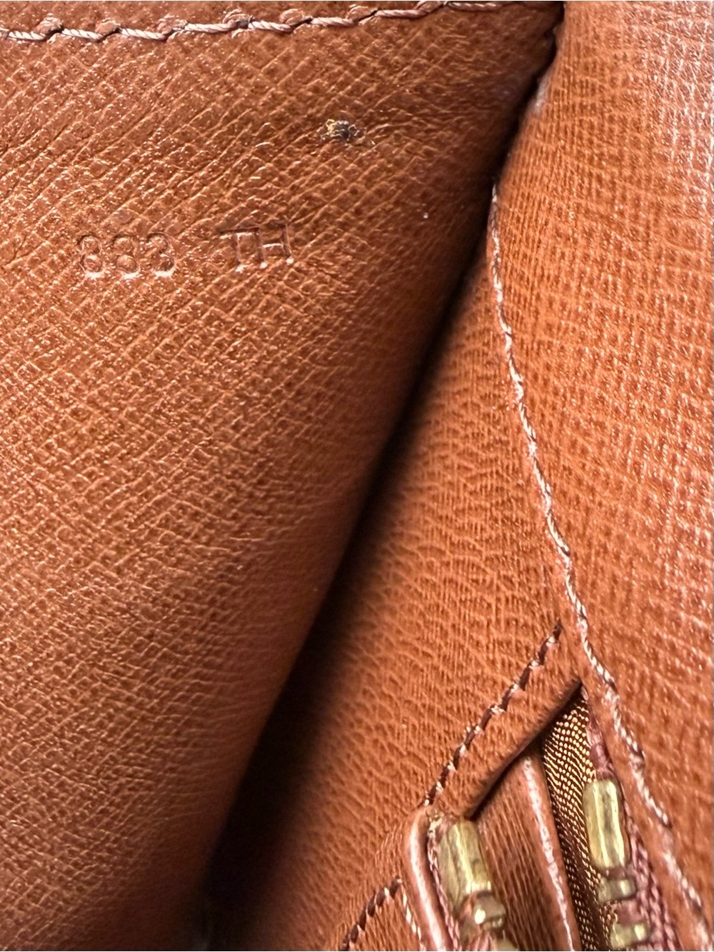 Louis Vuitton Monogram Pochette Dame GM Vintage Crossbody Clutch Bag 1988 - Picture 7 of 16